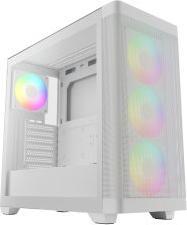 Actual product image Gamdias Athena M3 WH GAMING Miditower Black 4x120mm ARGB retail