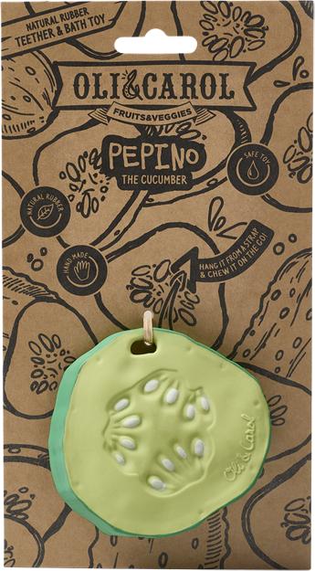 Actual product image Oli and Carol Teething Ring Pepino the Cucumber (0 Months)