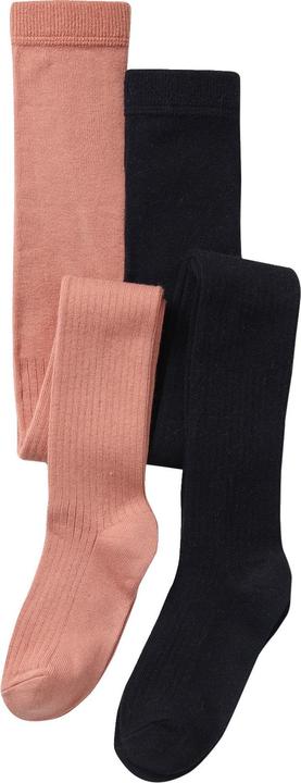 Immagine prodotto Vertbaudet 2er-Pack Mädchen Strumpfhosen, Rippenstrick