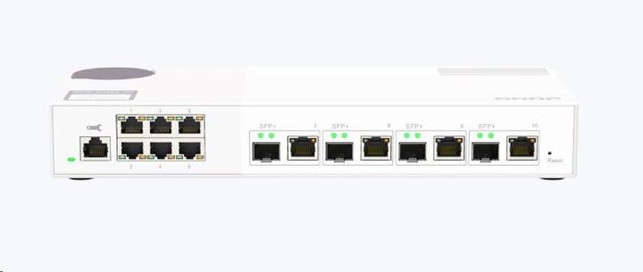 Actual product image QNAP QSW-M2106-4C (10 ports)