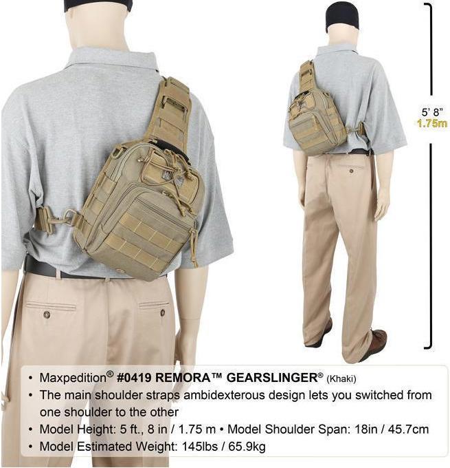 Actual product image Maxpedition Remora Gearslinger (5 l)