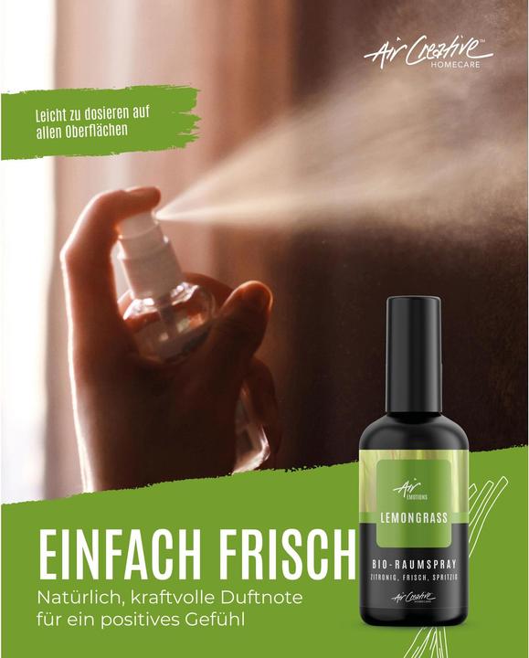 Produktbild AirCreative Bio-Raumspray "Lemongrass BIO"