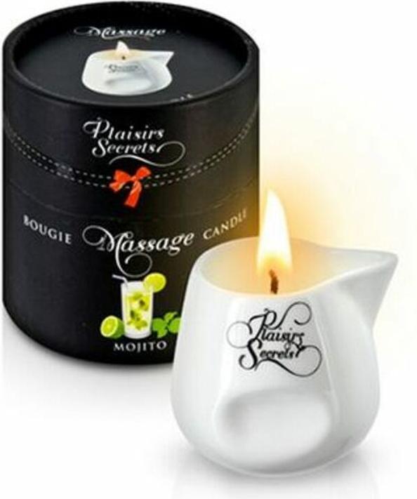Immagine prodotto Plaisir Secret Bougie de massage - Mojito (80 ml)