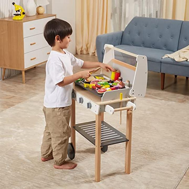 Immagine prodotto Viga Toys Set di barbecue giocattolo in legno