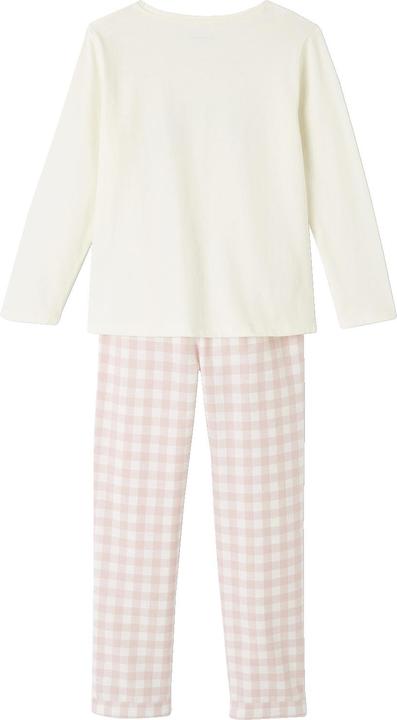 Produktbild Vertbaudet Mädchen Schlafanzug mit Flanellhose, Regenbogen (116)