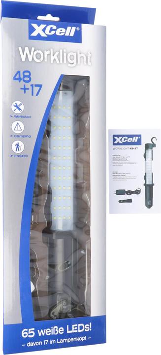 Actual product image XCell Professional work light LED flashlight incl. battery and charger (320 lm)