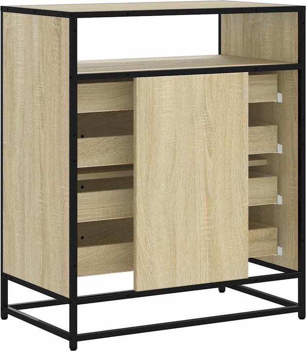 Actual product image VidaXL Sonoma oak drawer unit 70x41x83.5 cm wood-based material