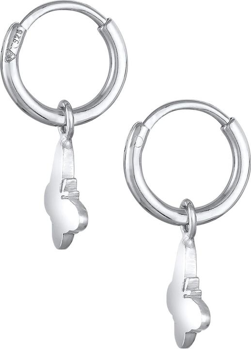 Immagine prodotto Elli Orecchini Creoles Butterfly Argento 925 (Argento 925)