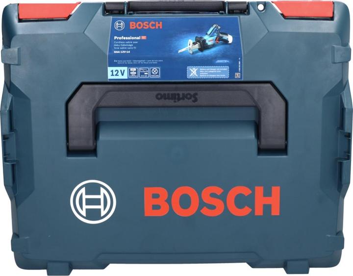Produktbild Bosch Professional Bosch GSA 12V-14 Professional Akku Säbelsäge 12 V + 1x Akku 6,0 Ah + Ladegerät + L-Boxx