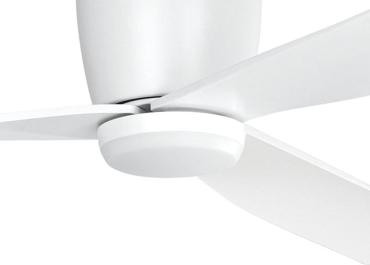 Actual product image EGLO LERICI Ceiling-flush fan w.light milky (53 dB)