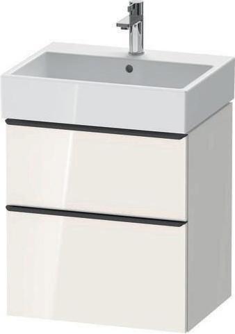 Actual product image Duravit Vanity unit D-NEO 1 outlet. 1 drawer 625x784x442mm white matt (78.40 x 44.20 x 62.50 cm)