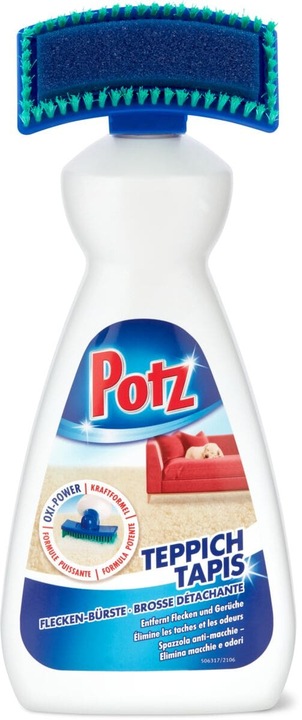 Potz Brosse à taches pour tapis