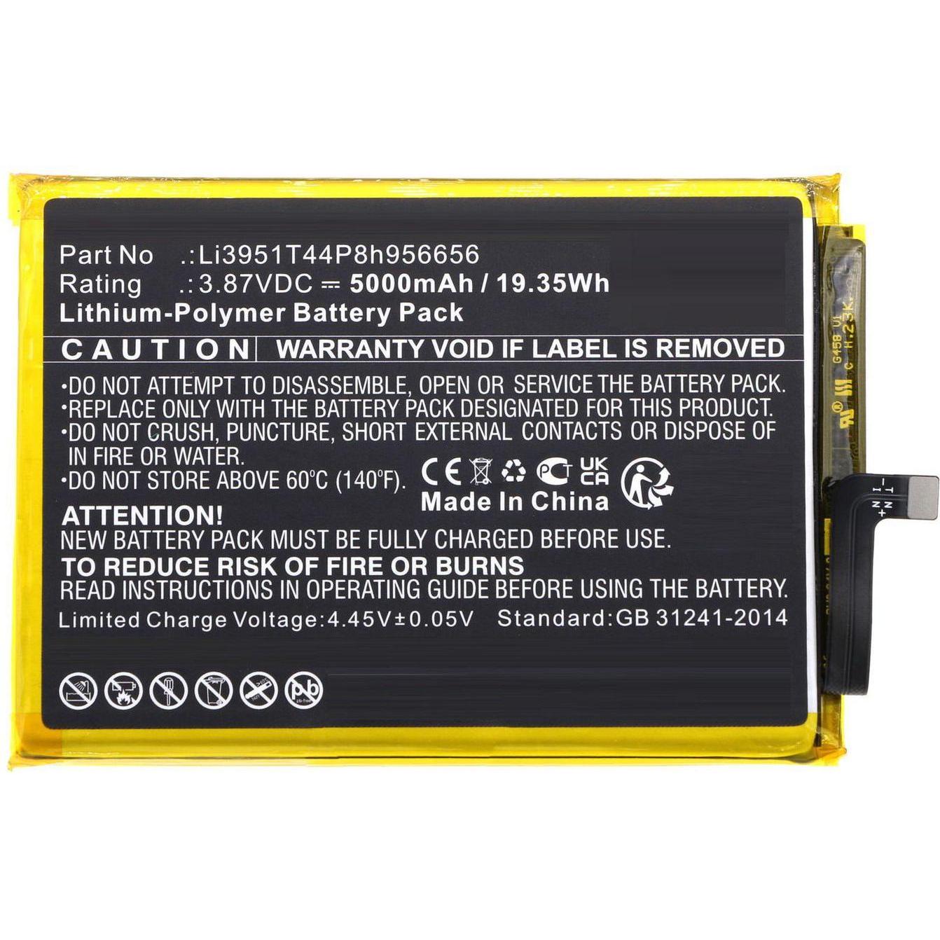 CoreParts Battery for ZTE Mobile, Smartphone Akku