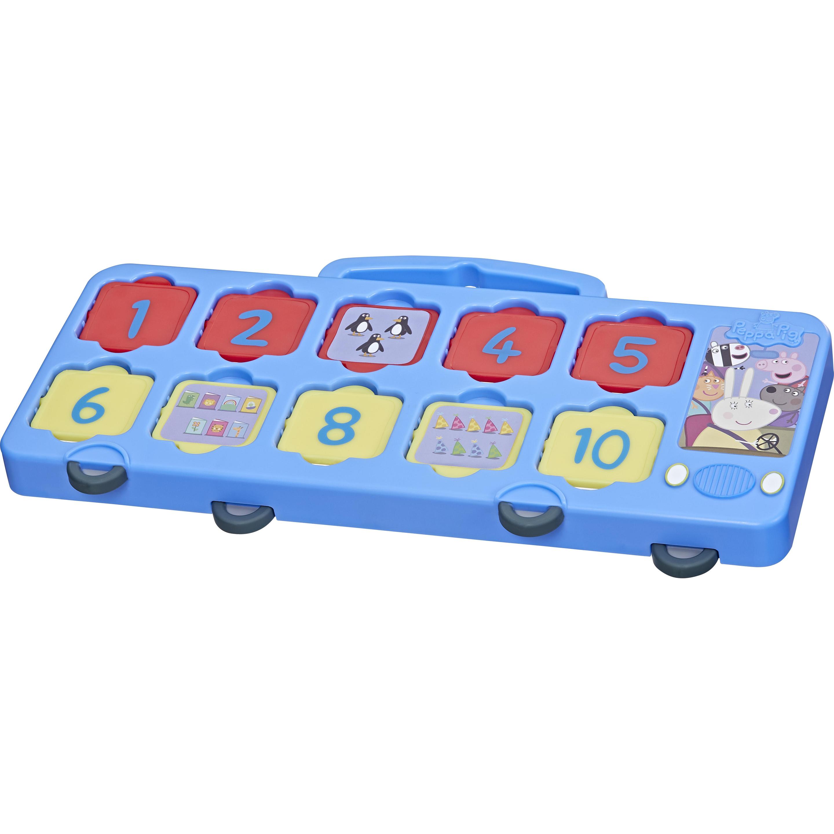 Hasbro Spielzeug Peppas Zahlenspass-Bus, Zählen von 1 bis 10, Kinderspielzeug
