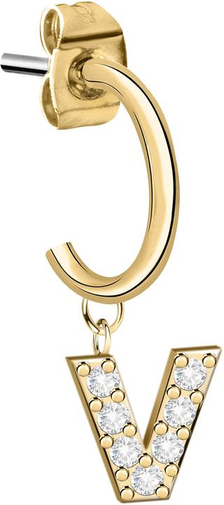 La Petite Story Single earrings "V" LPS02ARQ82 (L)