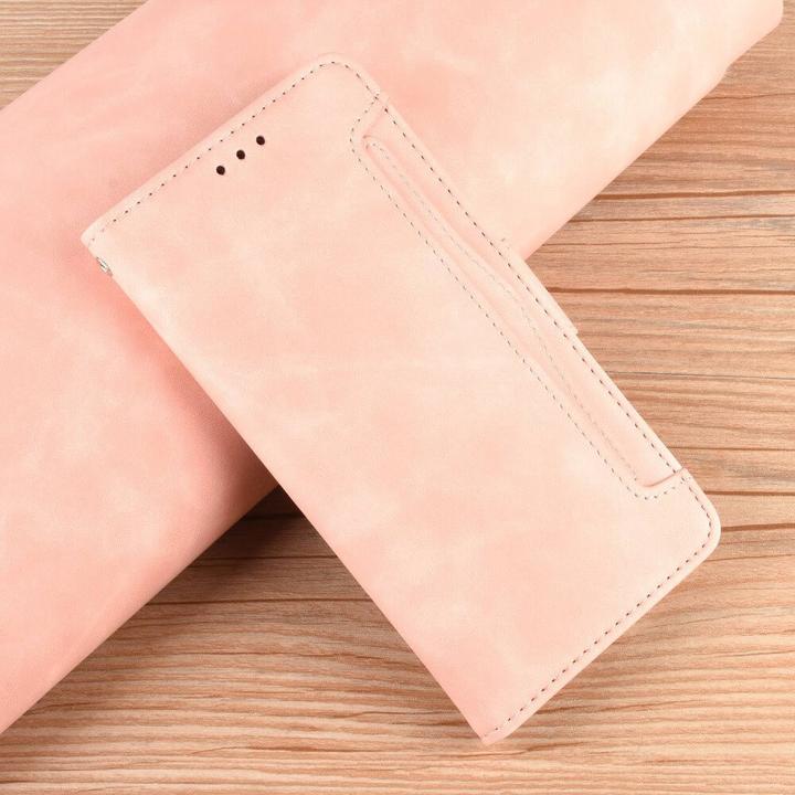 Produktbild Cover-Discount iPhone 14 Pro Max - Etui mit vielen Kartenfächer rosa (Apple iPhone 14 Pro Max)