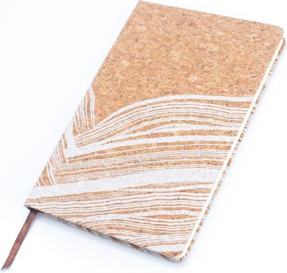 Actual product image MB Cork Bedrucktes Notizbuch aus Naturkork mit schönem Design