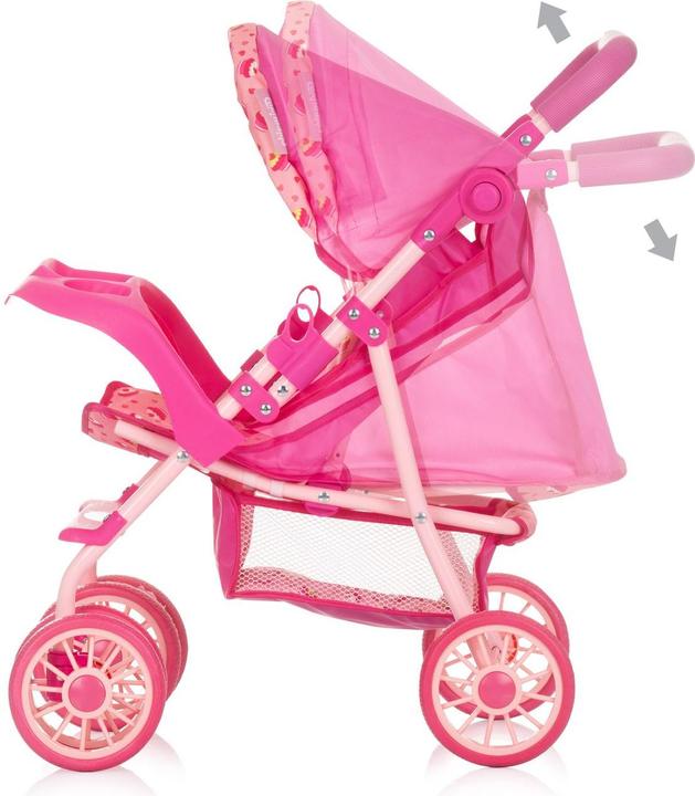 Produktbild Chipolino Puppenwagen Dolly Korb faltbar