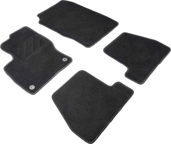 Walser Floor mats for Ford Focus III 07/2010-today (2 front mats + 2 rear mats)