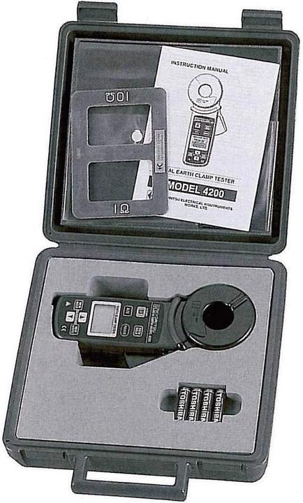 Produktbild Kyoritsu Erdungsmessgerät KEW 4200 Kali (CAT IV 300V, Hand-Multimeter)