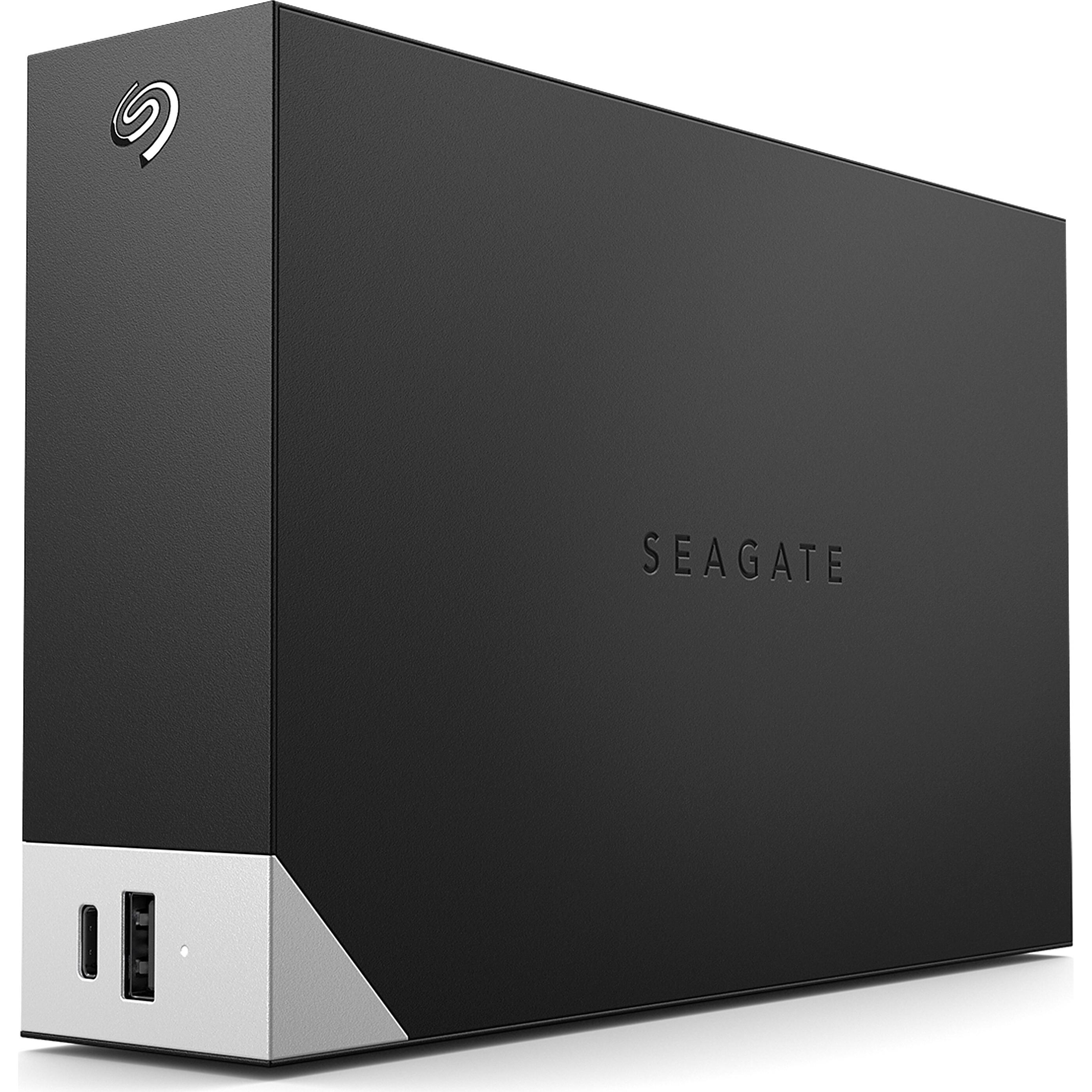 Seagate One Touch Hub (16 TB), Externe Festplatte, Schwarz