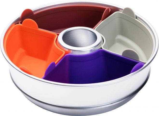 Actual product image Omnia Set with 6 silicone moulds