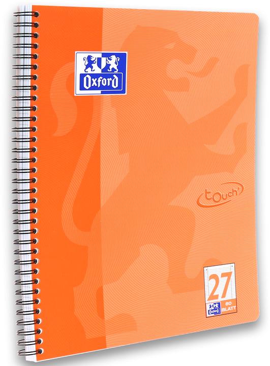 Immagine prodotto Oxford TOUCH - blocco del college (A4, Righe, Copertina morbida)