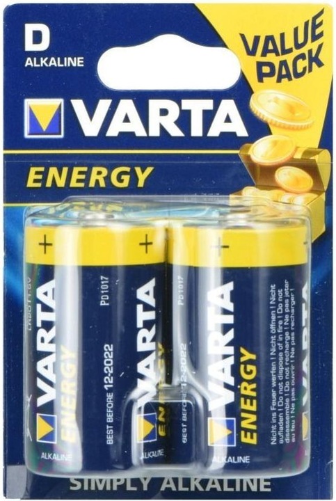 Actual product image Varta Energy (2 pcs., D, 15800 mAh)