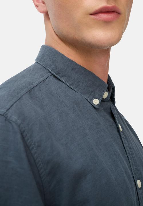 Actual product image Camel Active Kurzarm-Hemd aus Leinen-Baumwoll-Mix (5XL)