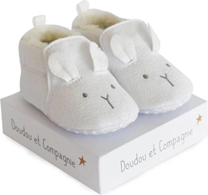 Doudou et Compagnie Footies white 0-6M (15, 16)