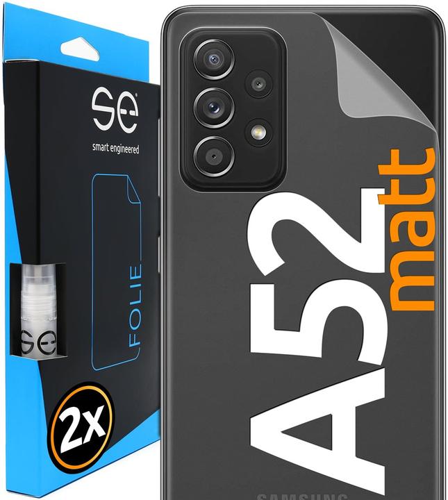 Produktbild Smart Engineered 2x3D Back Protector for Samsung Galaxy A52 matte (2 Stk., Samsung Galaxy A52)