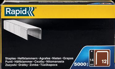 Produktbild Rapid Typ 12 Flachdrahtklammer 14 mm