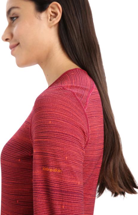 Produktbild Icebreaker Women Oasis LS Crewe Ski Tracks (M)