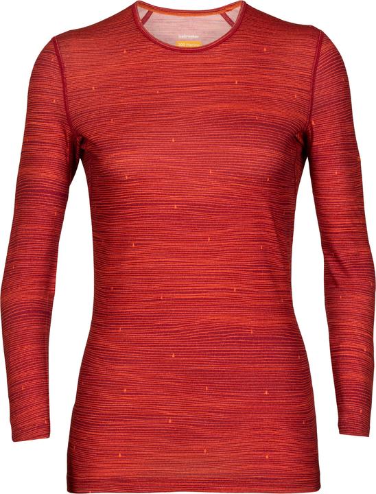 Produktbild Icebreaker Women Oasis LS Crewe Ski Tracks (M)