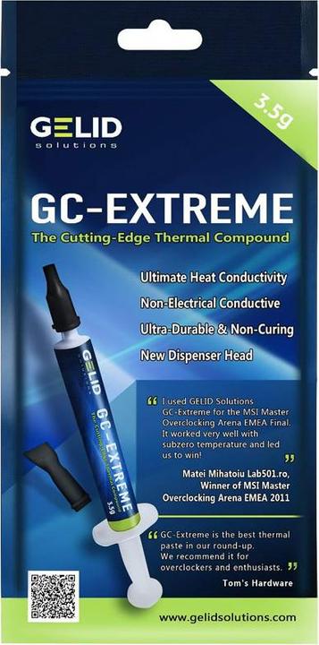 Actual product image Gelid GC Extreme (8.50 W/m K, 3.50 g)