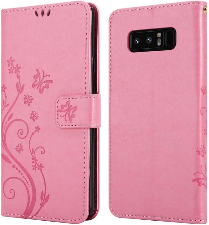 Produktbild Cadorabo Flower Book Cover (Samsung Galaxy Note 8)