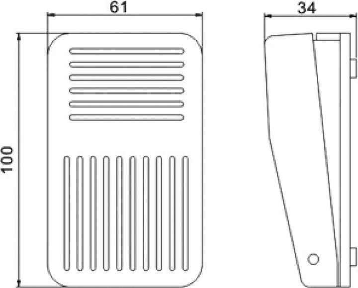 Immagine prodotto Tru Components interruttore a pedale