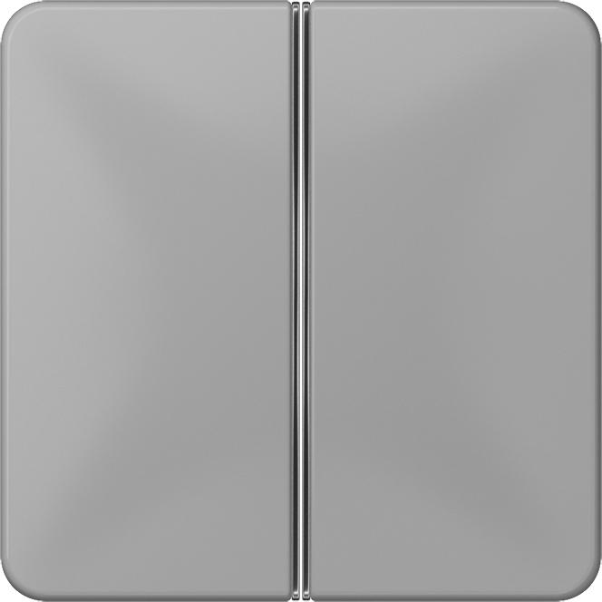 JUNG, Zubehör Schalterprogramm, Wippe Serien Schalter CD gr glz CD402TSAGR