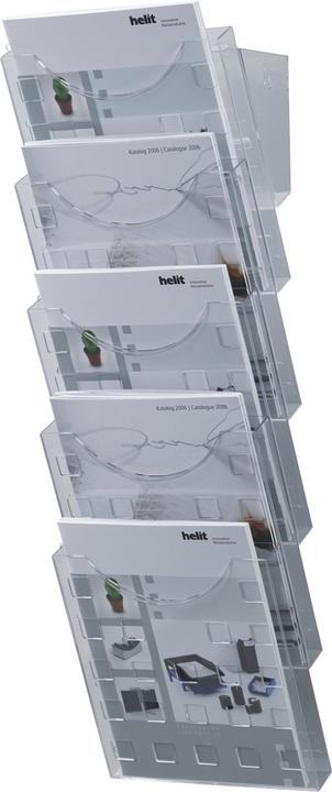 Image du produit Helit Porte-brochures mural la grille murale (A4)