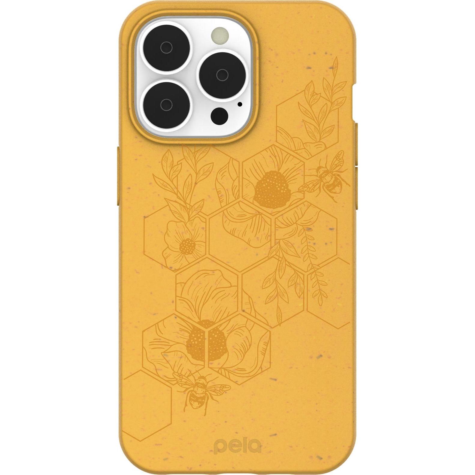 Pela Case Eco-Friendly (Apple iPhone 13 Pro), Smartphone Hülle, Gelb