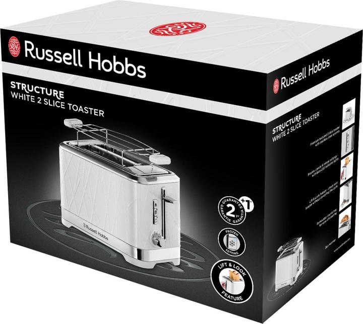 Actual product image Russell Hobbs 28090-56 Structure Toaster white