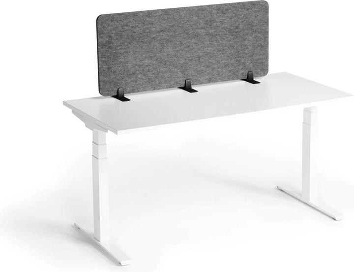 Produktbild Durable Tischtrennwand faltbar 1.20m PET-Filz/50cm Sichtschutzhöhe (120 x 50 cm)