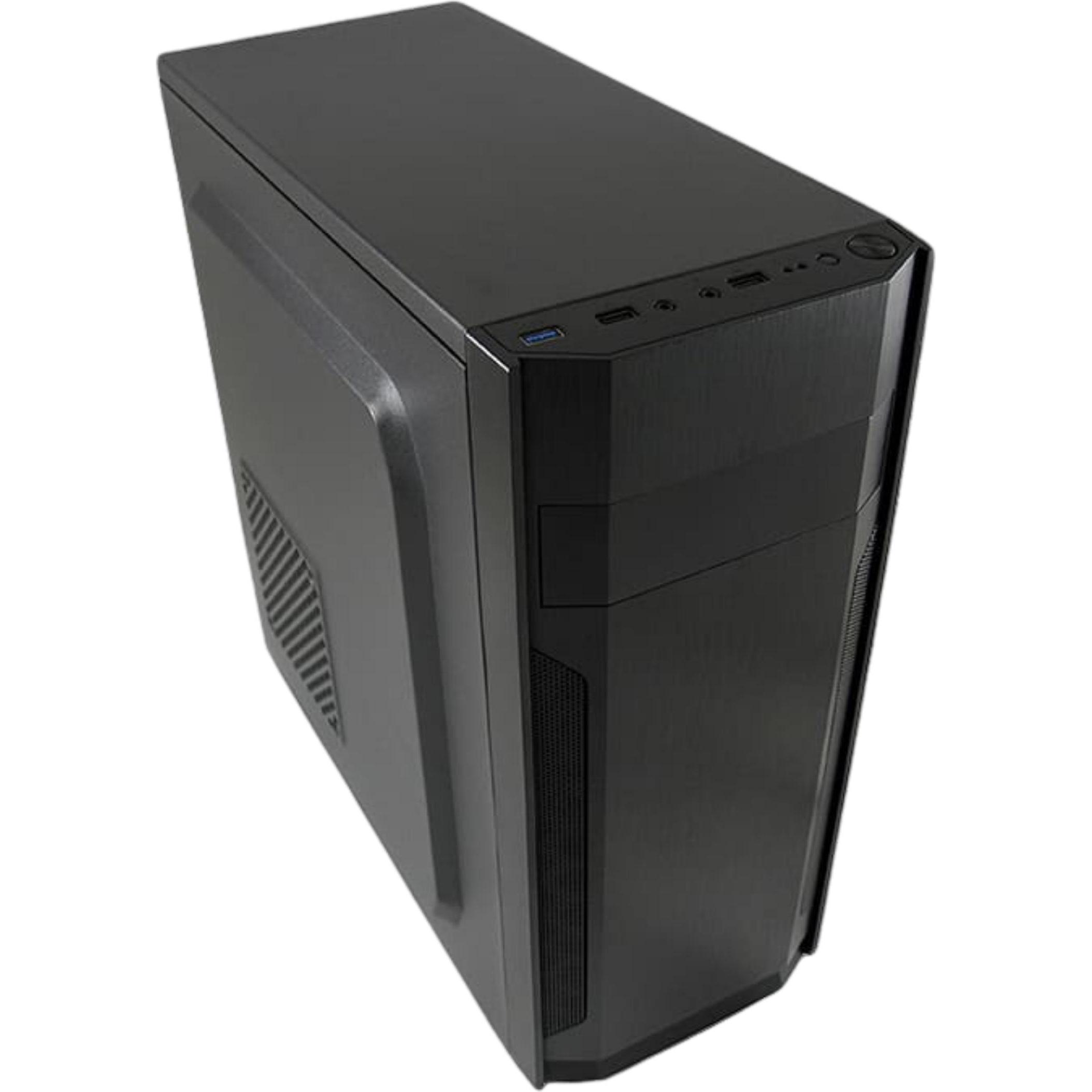 LC-Power LC-7036B-ON (ATX, mATX, Mini-ITX), Case PC, Nero