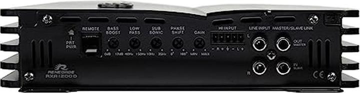 Actual product image Renegade Digital monoblock RXA1200D (4-channel amplifier)