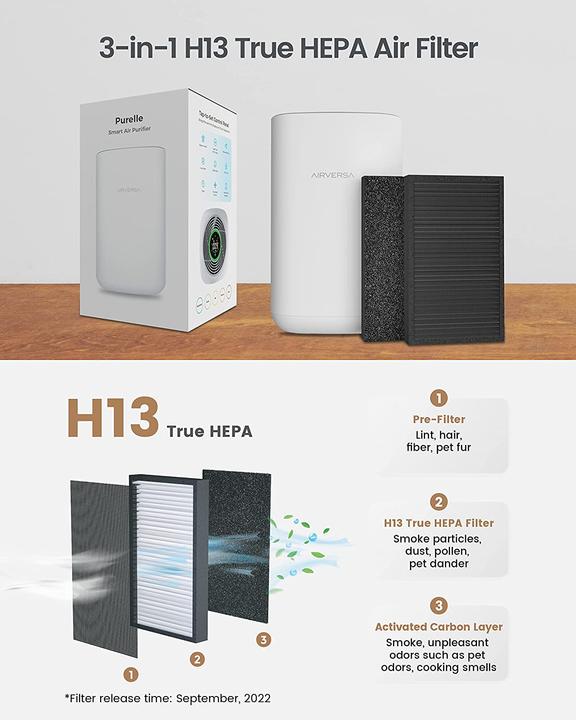 Produktbild Airversa Luftreiniger Air Purifier Clever (28 m²)