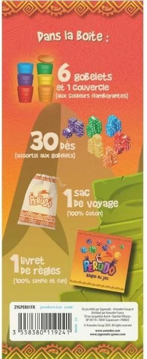 Image du produit Asmodée Perudo (Français, 2 Joueur)