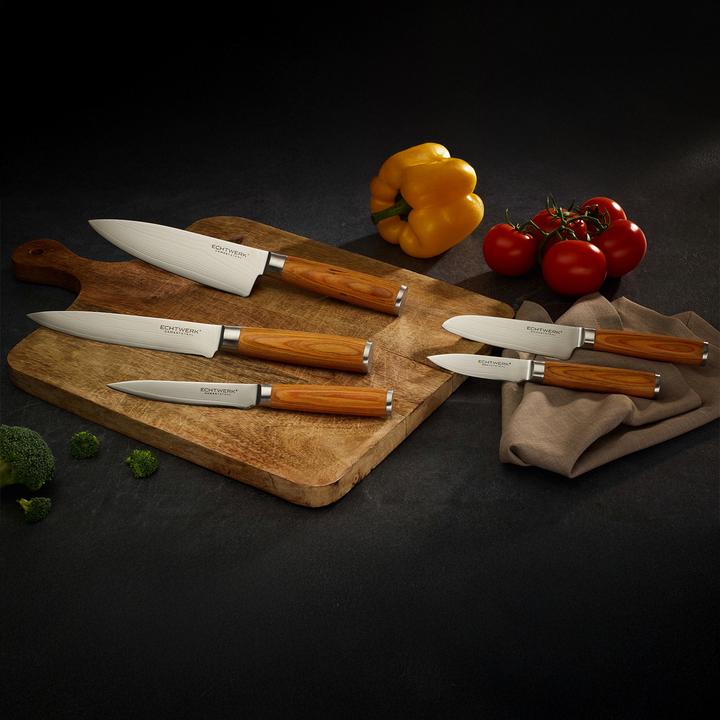 Produktbild Echtwerk Damastmesser, Set 5-teilig, Single (18 cm)