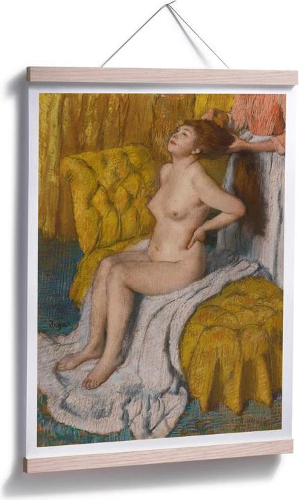 Actual product image Trenddeko A woman gets her hair tied (24 x 30 cm)