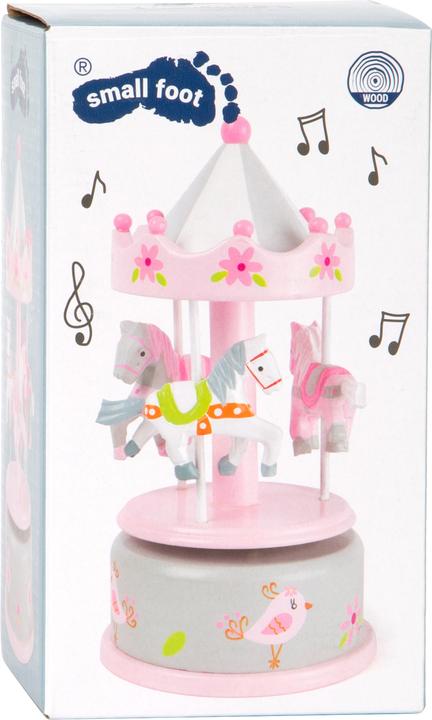 Actual product image small foot horse carousel
