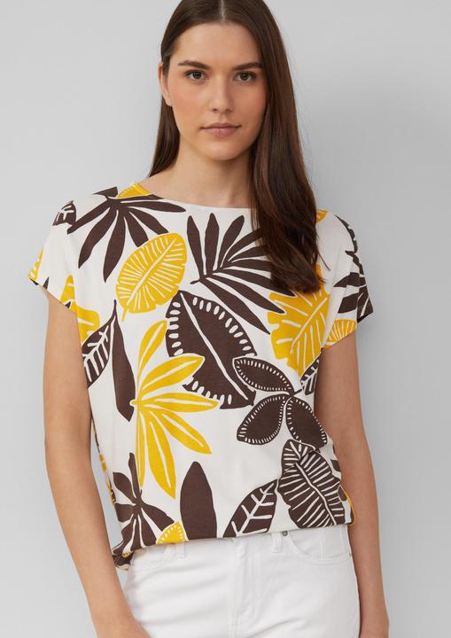 Image du produit S.Oliver T-Shirt Elastisches T-Shirt aus Viskosestretch im Relaxed Fit (36)